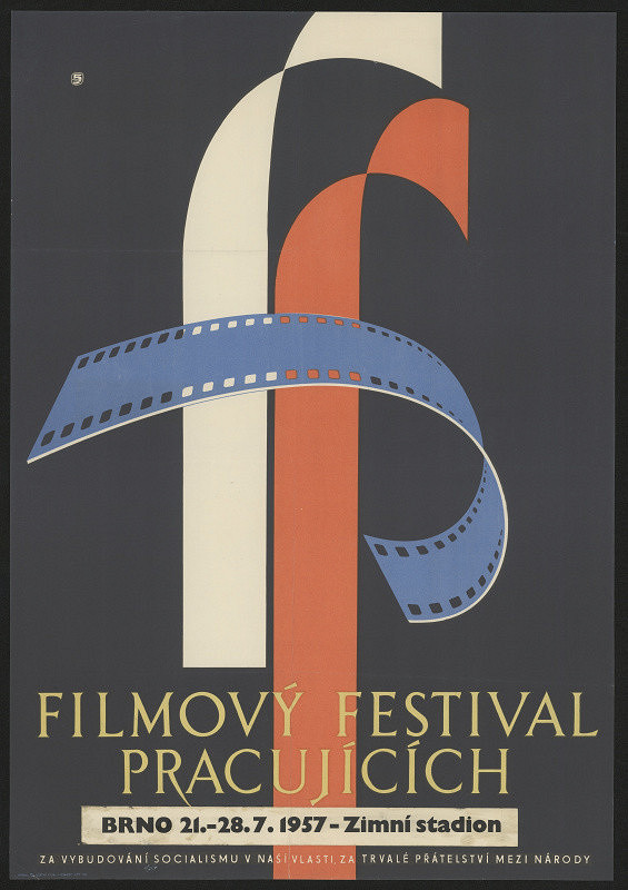 Výtvarná pětka – Filmový festival praujících, Brno 21.-28.8. Zimní stadion 