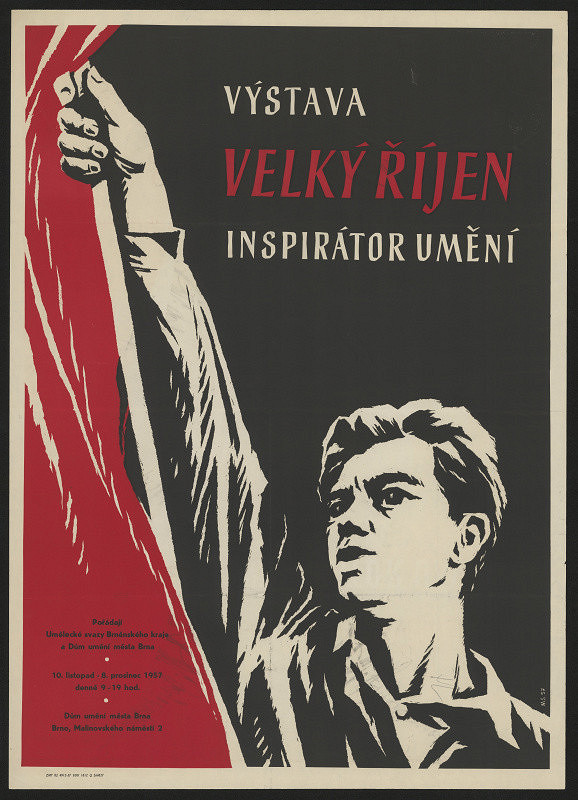 Miloš Slezák – Velký říjen, inspirátor umění. Dům umění m.Brna 