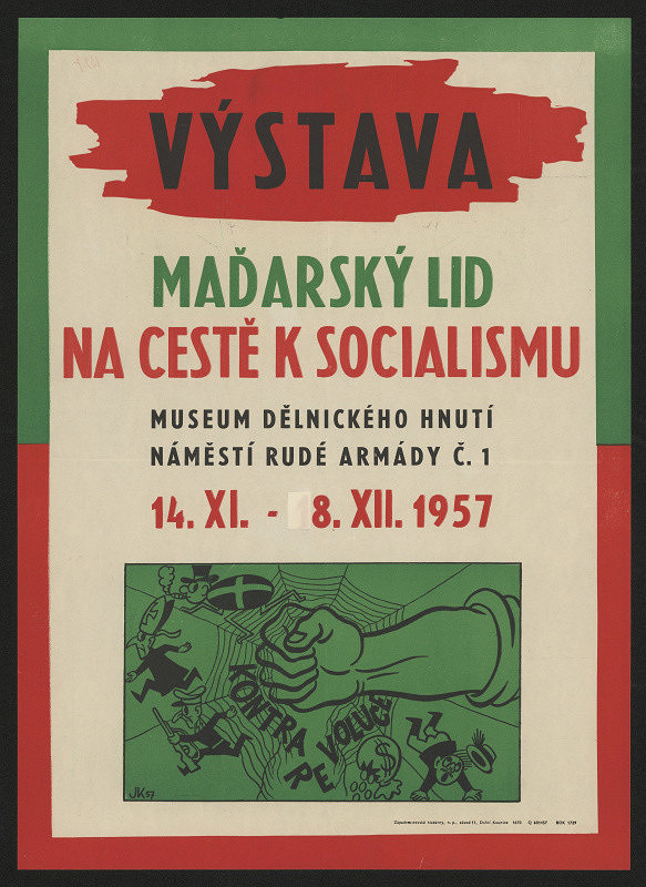 neznámý – Maďarský lid na cestě k socialismu. Museum dělnického hnutí. 