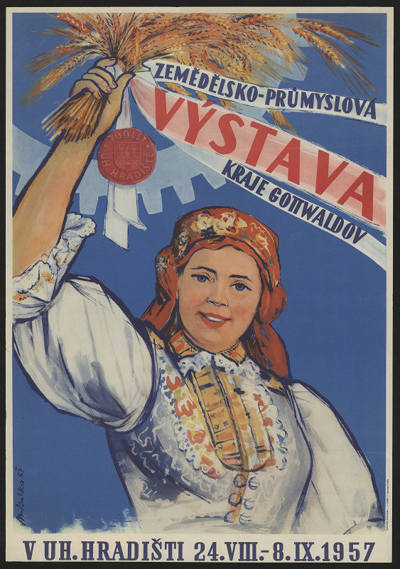 Alois Mikulka – Zemědělsko-průmyslová výstav kraje Gottwaldov, Uher. Hradiště 