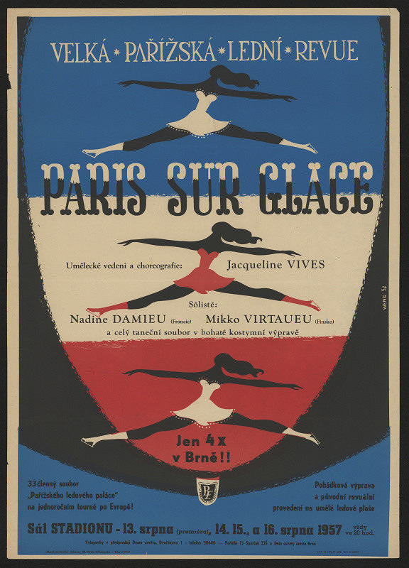 Wenig – Velká pařížská lední revue. Stadion Brno 