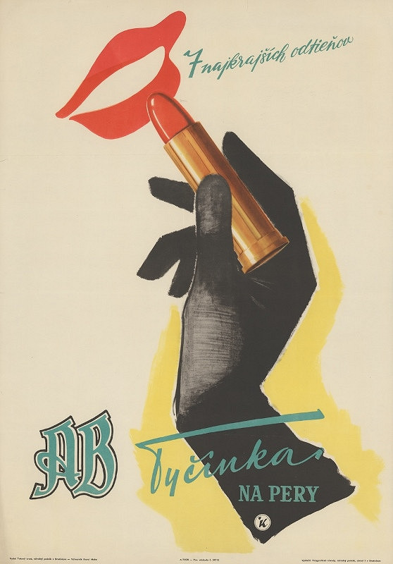 Carl (Karl) Hahn – AB tyčinka na pery. Tukový trust n.p. Bratislava 