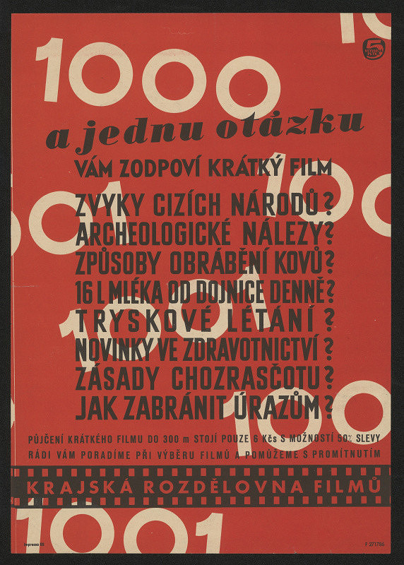 Výtvarná pětka – Propagace půjčovny krátkých filmů 