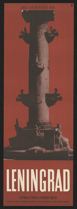 neznámý – Leningrad, o životě a výstavbě města, Jízdarna Pražského hradu 