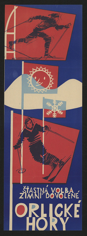 neznámý – Orlické hory, zimní dovolená 