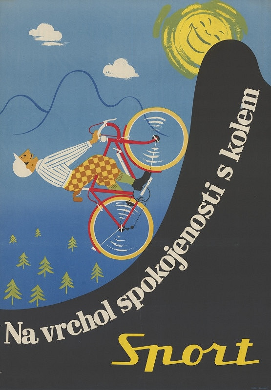 neznámý – Na vrchol spokojenosti s kolem 