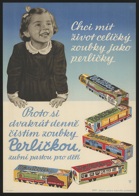 neznámý – Zubní pasta a ústní voda pro děti, Ústí nad Labem 