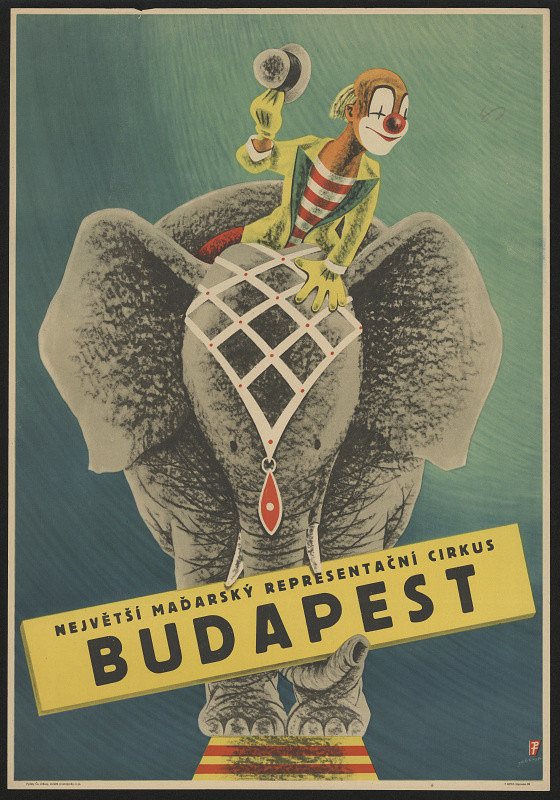 Jan Blahoslav Jebenof vl.jm. Novotný – Maďarský cirkus Budapest 