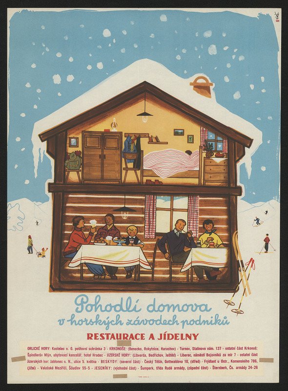  – Restaurace a jídelny - pobyt v horách 