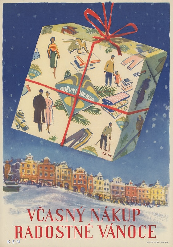  – Včasný nákup radostné vánoce. Oděvní obchod 