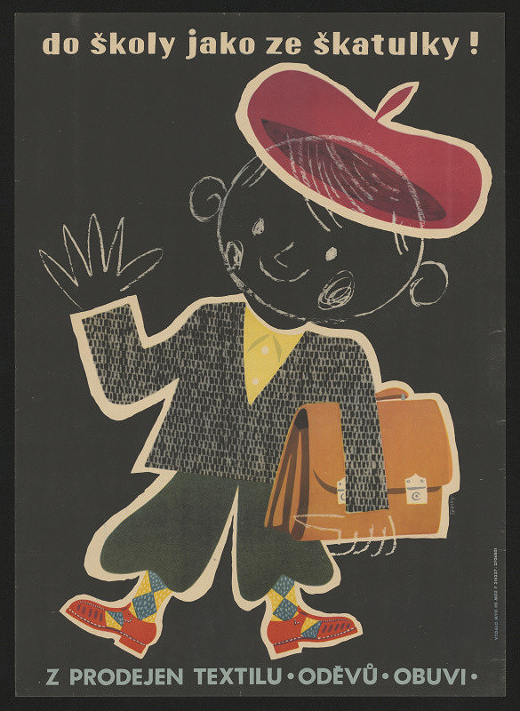 Šedivý – Do školy jako ze škatulky z prodejen textilu - oděvů - obuvi 
