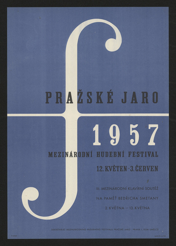 František Muzika – Pražské jaro 1957, mezinár. klavírní soutěž na paměť B.Smetany 