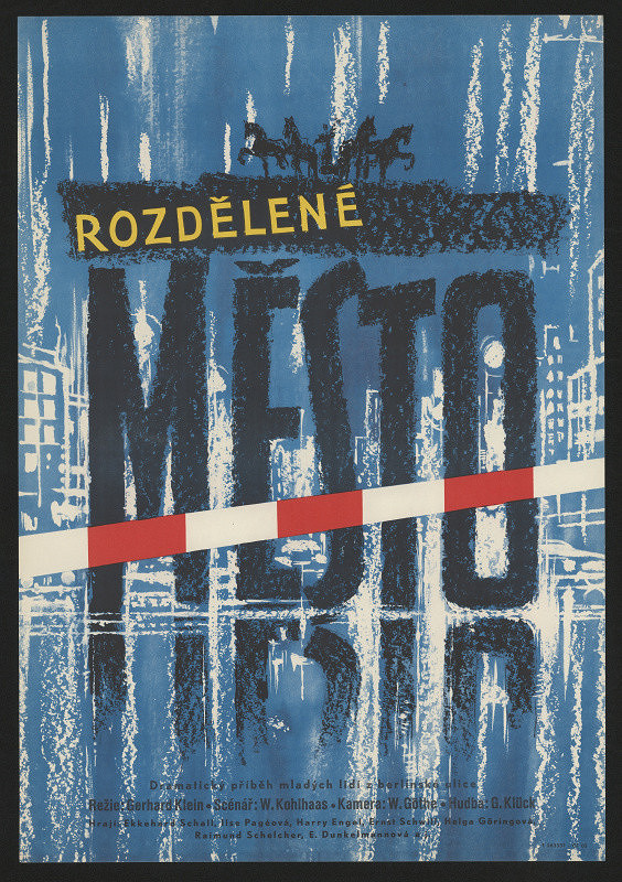neznámý – Rozdělené město; hraje soubor z NDR 