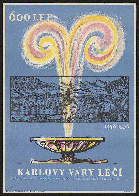Jan Samec – Karlovy Vary léčí 1358-1958, 600 let 