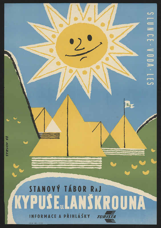 Berthold Strych – Kypuše u Lanškrouna. Stanový tábor Raj 