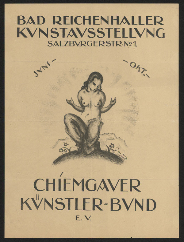 neznámý – Kunstausstellung, Bad Reichenhaller 