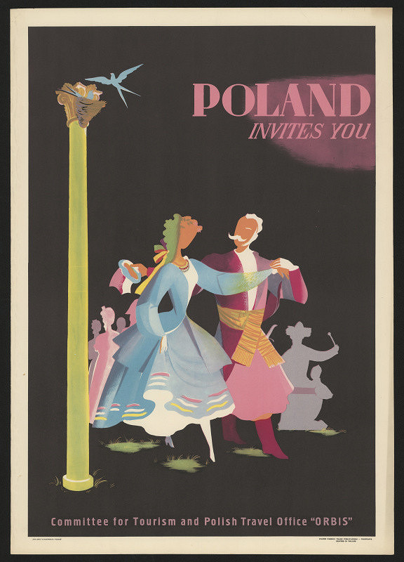 neznámý – Poland invites you. Orbis, cestovní kancelář 