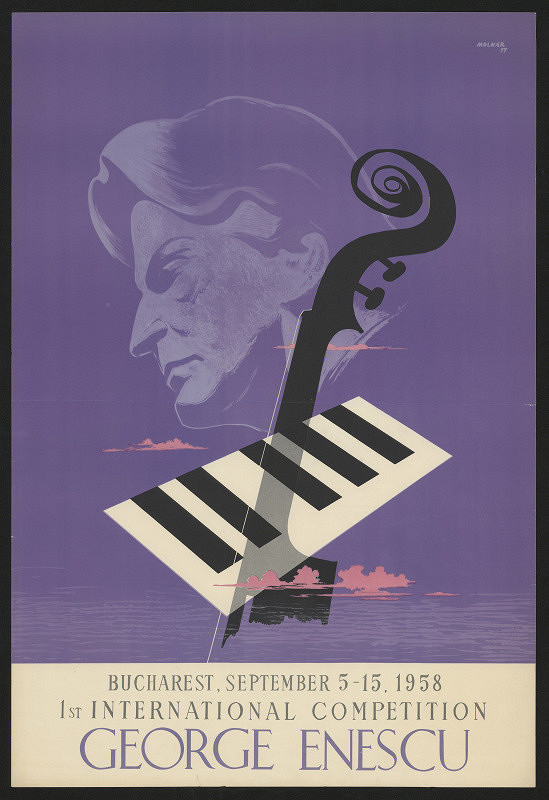 Iosif Molnar – I. mezinár. soutěž: George Enescu, Bukarest 