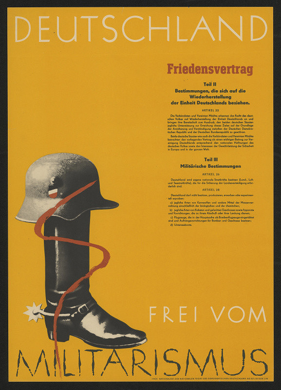 neznámý – Německo bez militarismu 