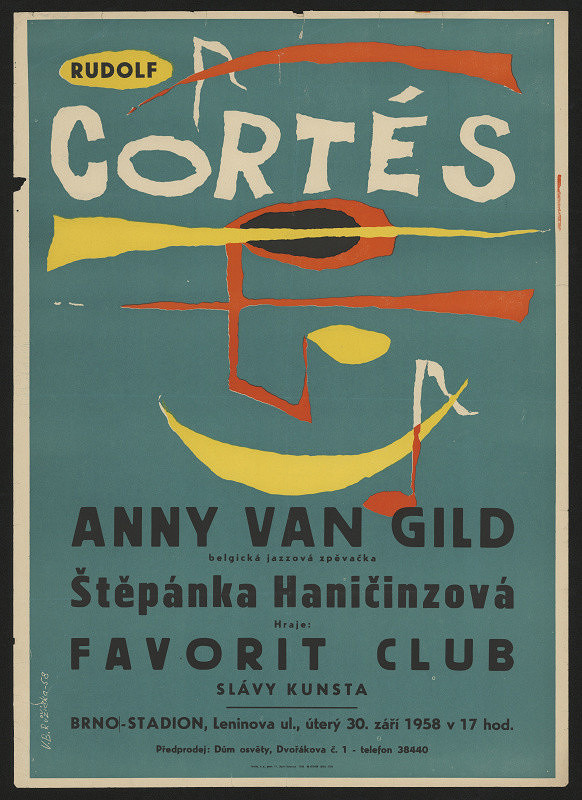 Vladimír Bernard Růžička – Rudolf Cortez, Brno Stadion 