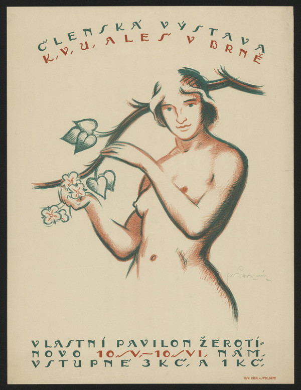 Jaroslav Provazník – Členská výstava K.V.U. Aleš v Brně 