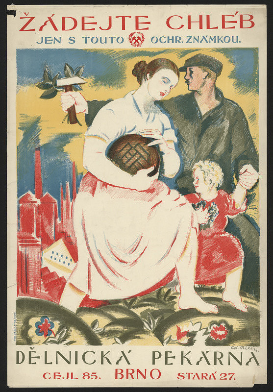 Eduard Milén – Dělnická pekárna v Brně 