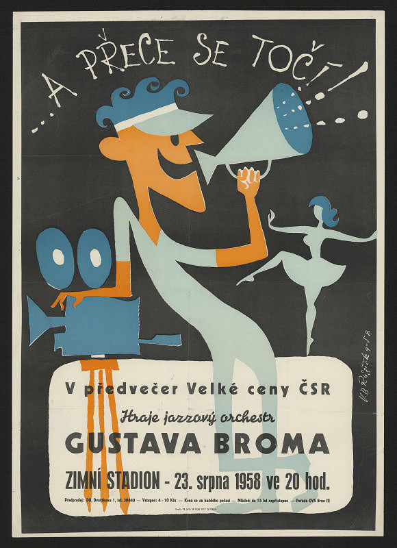 Vladimír Bernard Růžička – A přece se točí, Gustava Brom jazz orchestr, Zimní stadion 