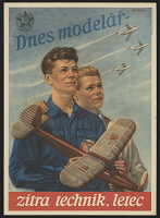 K. Skála – Dnes modelář -  zítra technik, letec 