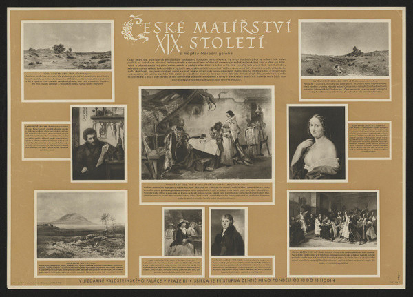 Miloš Hrbas – České malířství XIX. stol. z majetku NG v Jízdárně Valdšt. paláce 