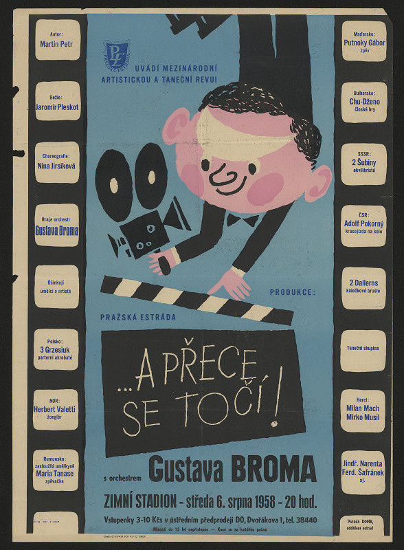 neznámý – A přece se točí, Brno Zimní stadion, Pražské estrády 