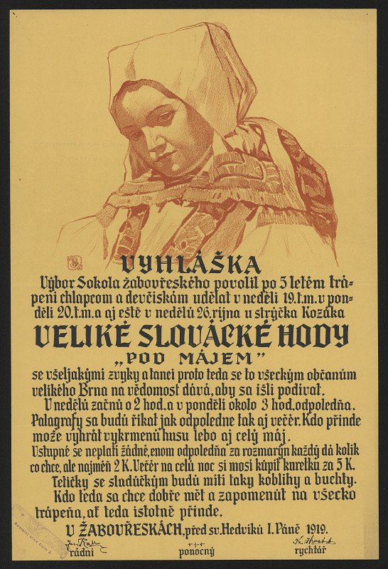 neznámý – Slovácké hody v Žabovřeskách 