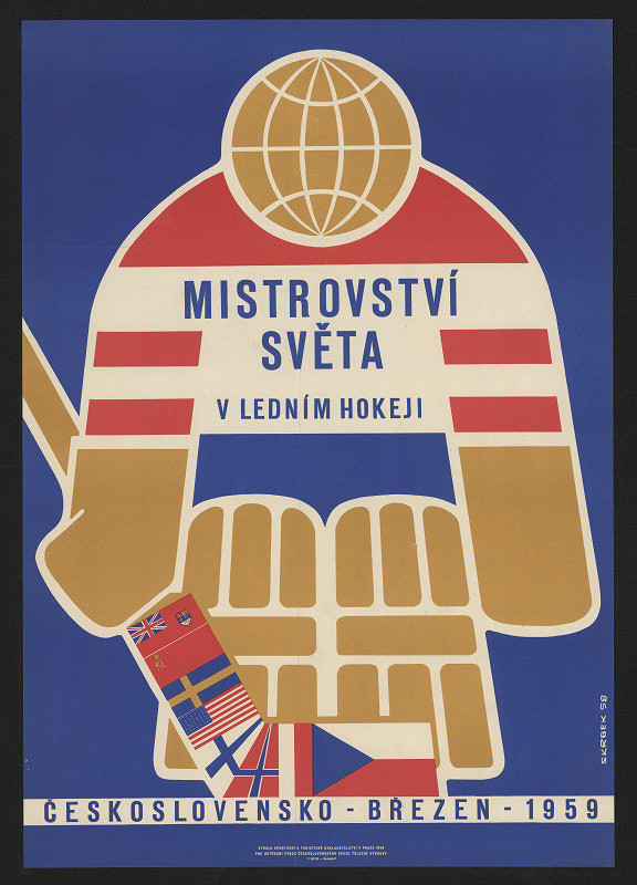 Jaroslav Skrbek – Mistrovství světa v ledním hokeji, Československo 