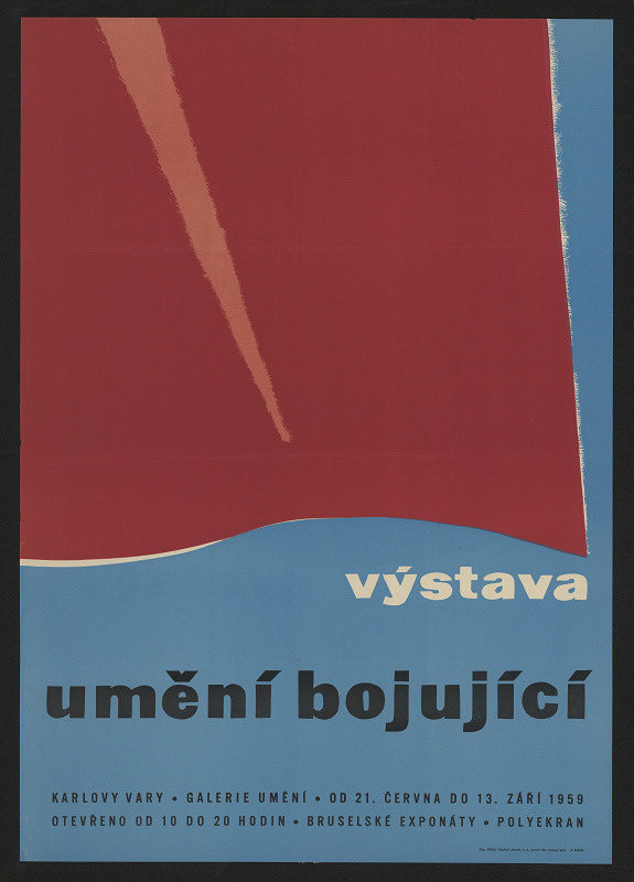 neznámý – Výstava umění bojující 