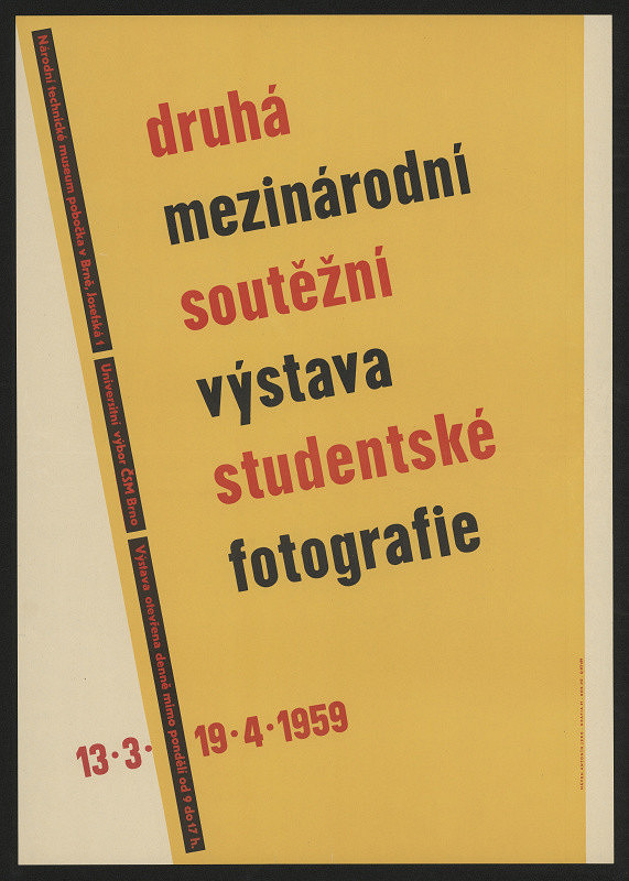 Antonín Jero – Druhá mezin. sou. výst. studentské foto. 