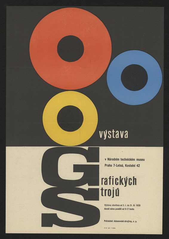 neznámý – Grafické stroje, Nár. techn. museum Praha Letná 