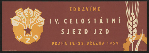 neznámý – IV. celostátní sjezd JZD, Praha 