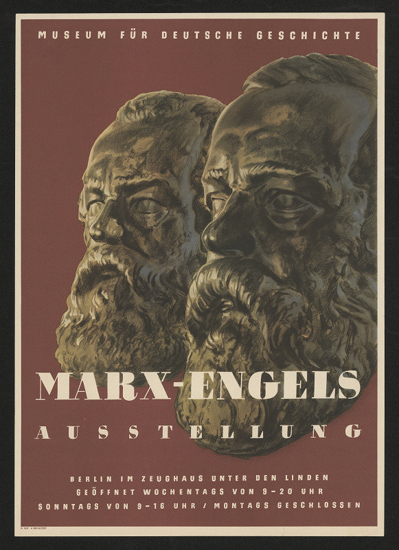 neznámý – Marx - Engels, Berlín, Museum für deutsche Geschichte 