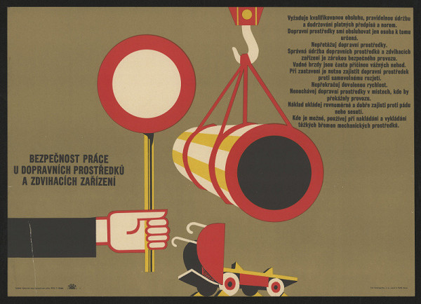 neznámý – Bezpečnost práce u dopravních prostředků a zdvihacích zařízení 