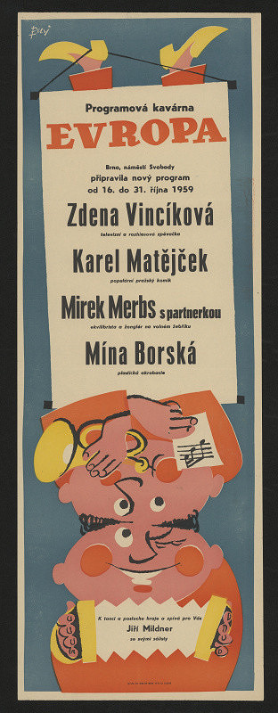 Fedor Petrikovský – programová kavárna Evropa 