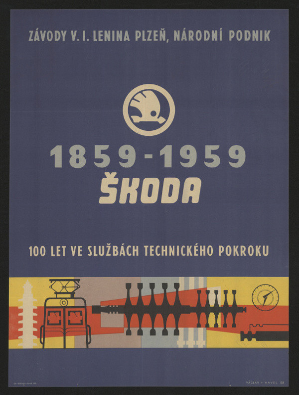 Havel – Závod V.I.Lenina, Plzeň, n.p. ke 100 výr. 1859-1959 