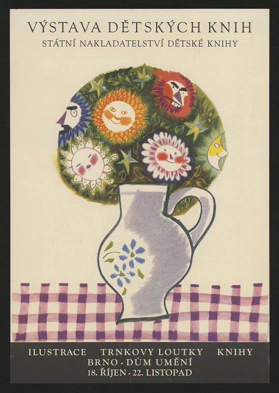 Trnka (?) – Dětské knihy - ilustrace - Trnkovy loutky, Brno Dům umění 