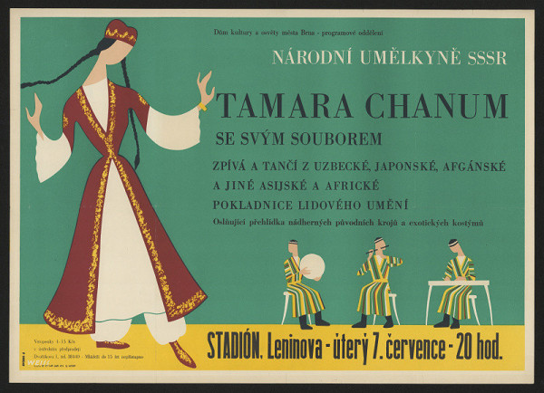 Weiss – Tamara Chanum, nár. umělkyně SSSR, Stadion 