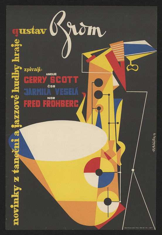 Vladimír Bernard Růžička – Novinky z taneční a jazzové hudby, hraje Gustav Brom 