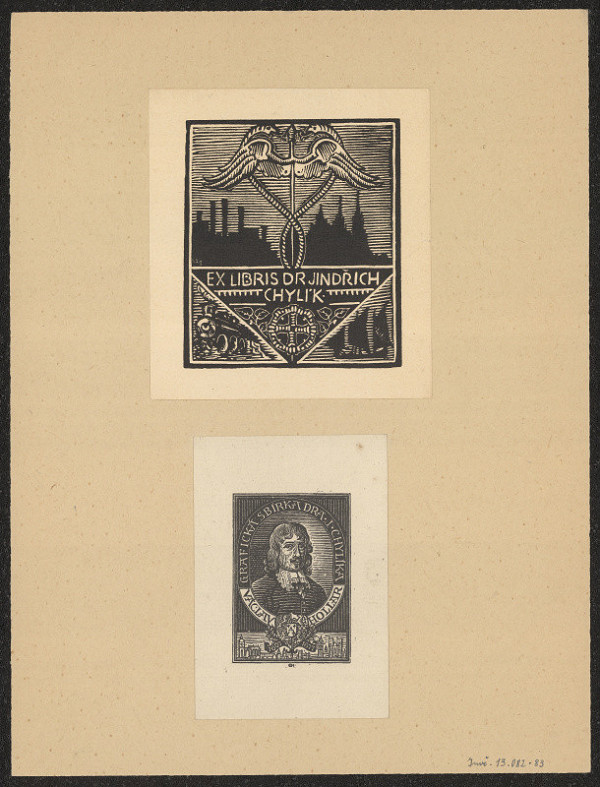 Anna Macková – Ex libris dr. Jindřich Chylík 