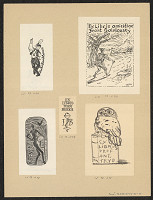 Otakar Kubín (Coubine) – Ex libris Frant. Holešovský 