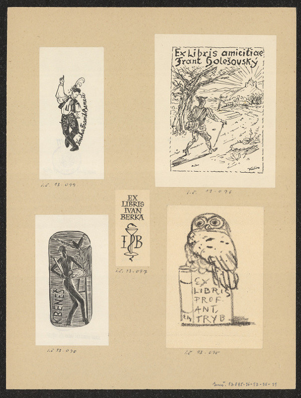 Josef Beneš – Ex libris Frant. Beneš 