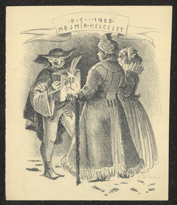 A. Bílovská – P.F. ...1955 Mojmír Helcelet 