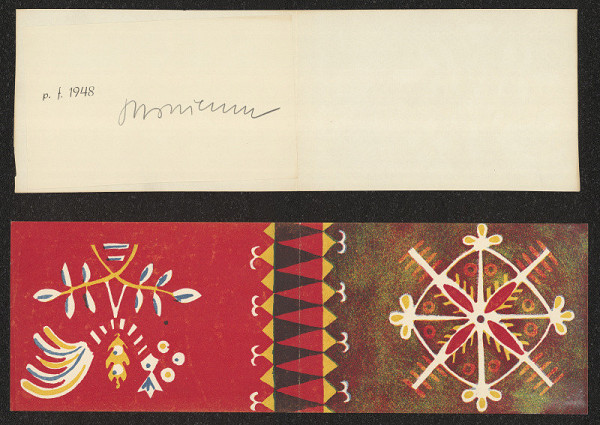 neznámý – P. F. 1948 (nečitelný podpis) 