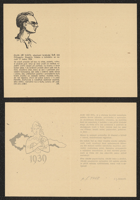  – P. F. 1946  J.L. Krejčího 