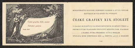 Eduard Milén – Česká grafika 19. stol., Palác Kinských, Staroměsts. nám.12 